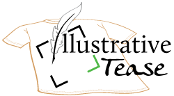 Illustrative Tease shirt design link